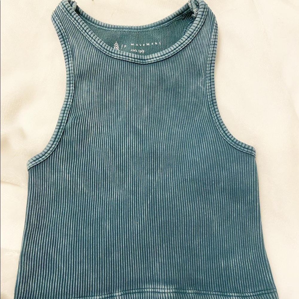 Free People Movement ribbed crop tank